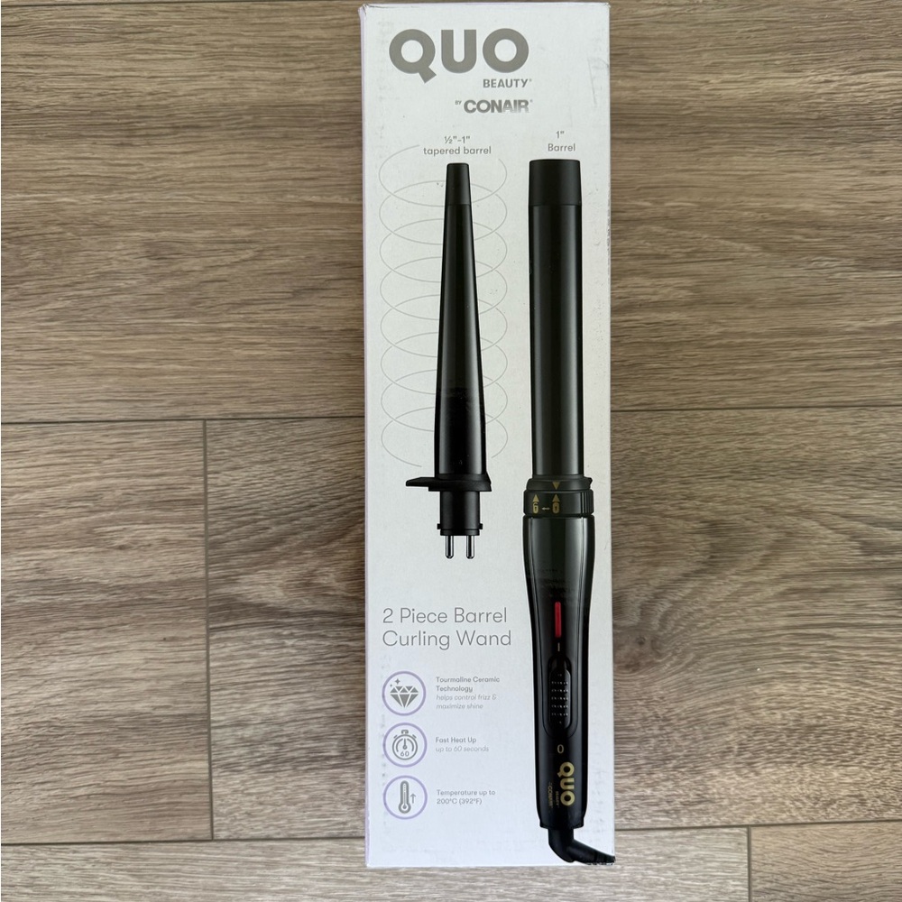 Quo Beauty Conair Curling Wand Set
